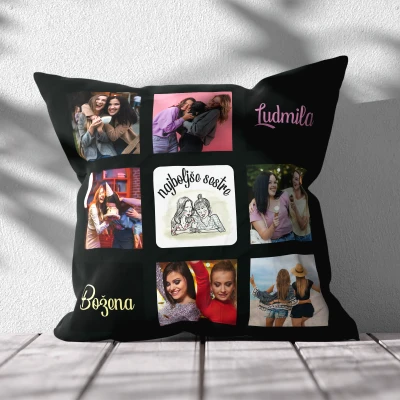Personalizirana blazina - Najboljši sestrici