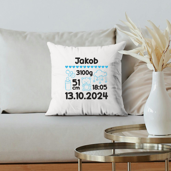 Prilagojena blazina - Baby Boy