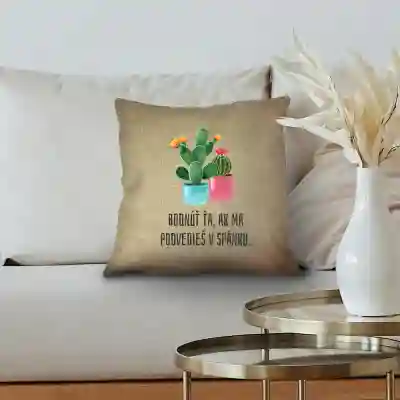 Prilagojena blazina - Kaktus