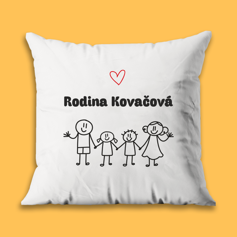 Prilagojena blazina - Družina