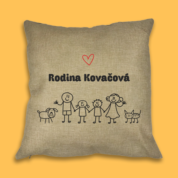 Prilagojena blazina - Družina