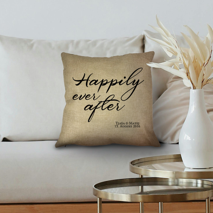 Prilagojena blazina - Happily ever after