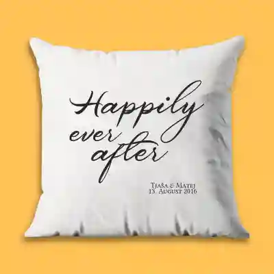 Prilagojena blazina - Happily ever after