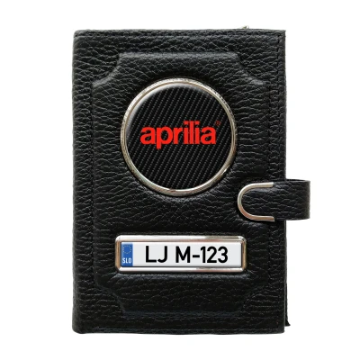 Denarnica s predalom za denar s sponko - Aprilia Red