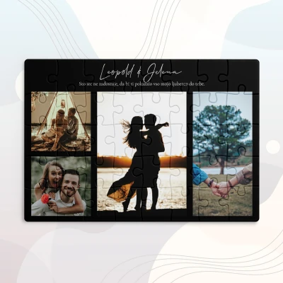 Personalizirana sestavljanka s slikami para