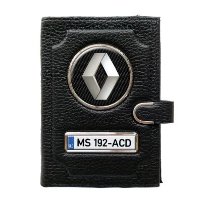 Denarnica s predalom za denar s sponko - RENAULT