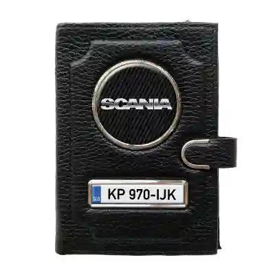 Denarnica s predalom za denar s sponko - Scania