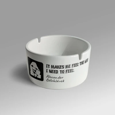 Personaliziran keramični pepelnik - Makes me feel