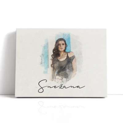 Platnene slike - Akvarelne barve