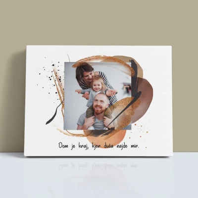 Platnene slike - Dom