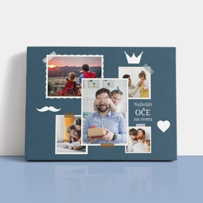 Platnene slike - Najboljši oče