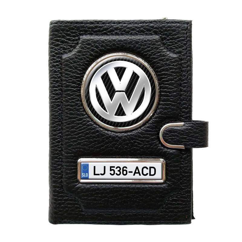 Denarnica s predalom za denar s sponko - Volkswagen Silver