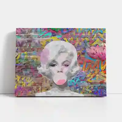 Personalizirano platno - White face