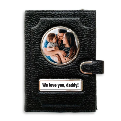 Denarnica s predalom za denar s sponko - We love you, Daddy!