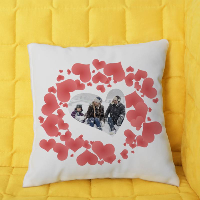 Blazina po meri s srčki