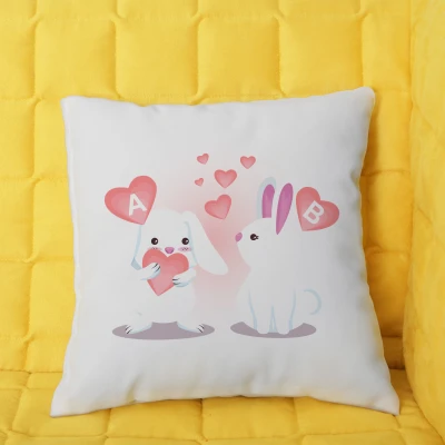 Blazina po meri z inicialkami