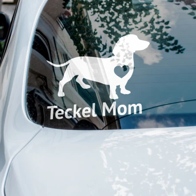 Nalepka za avto - Teckel Mom