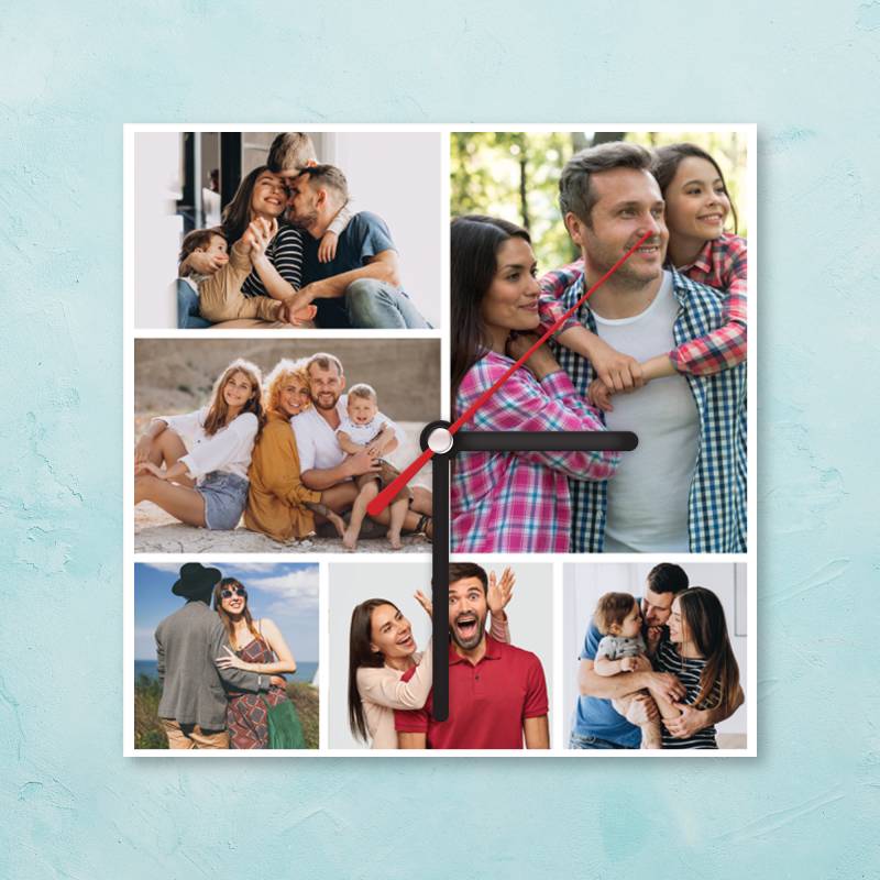 Personalizirana ura s 6 fotografijami