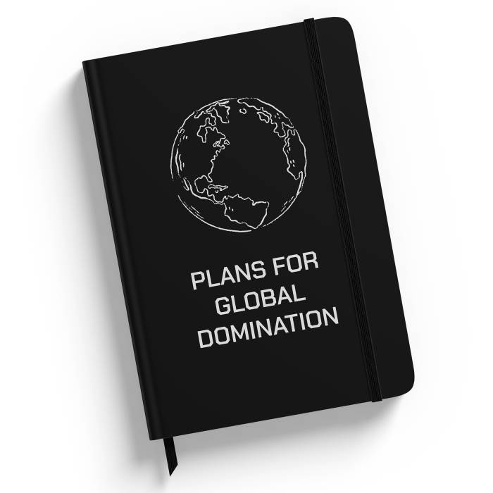 Personalizirani dnevniki - Načrti za globalno prevlado