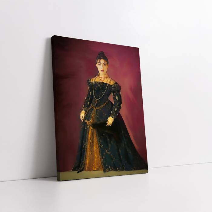 Personalizirana kraljevska slika – Plemenita dama
