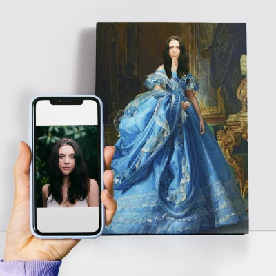 Personalizirana kraljevska slika – Princesa