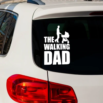 Nalepka za avto - The walking Dad