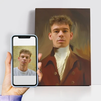 Personalizirana kraljevska slika – Vitez reda