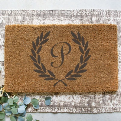 Personalizirana vhodna preproga z začetnico