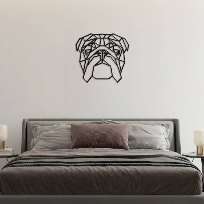 Stenska dekoracija - Buldog