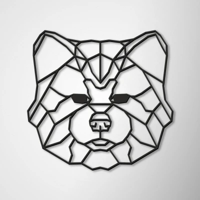 Stenska dekoracija - Akita Inu