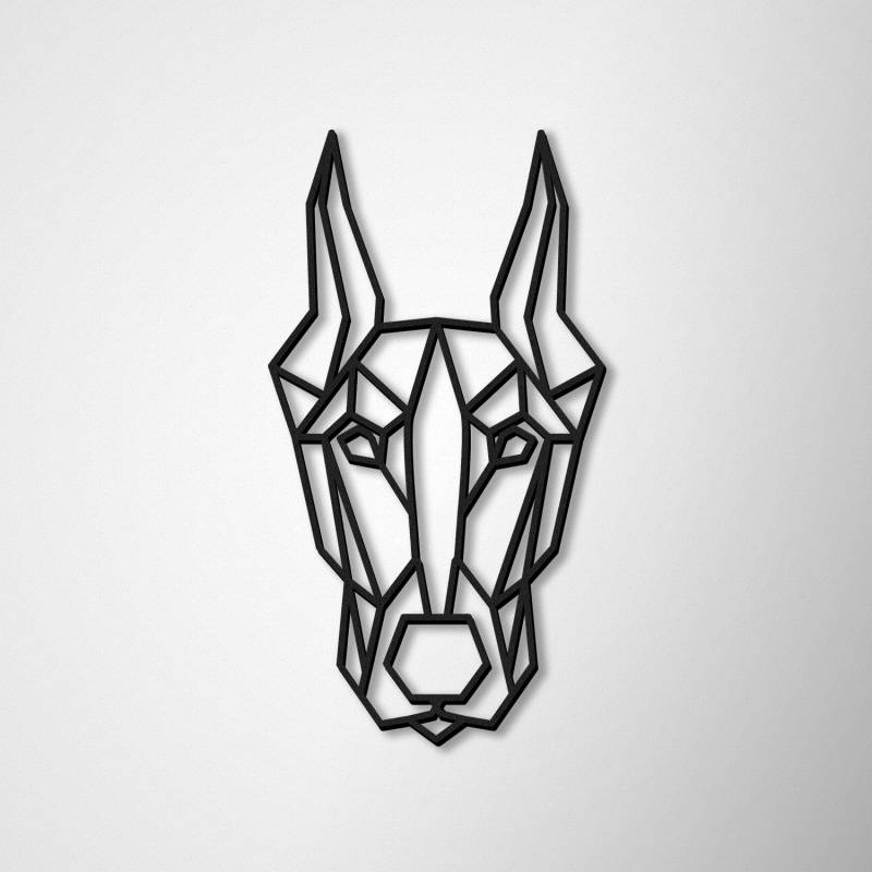 Stenska dekoracija - Doberman
