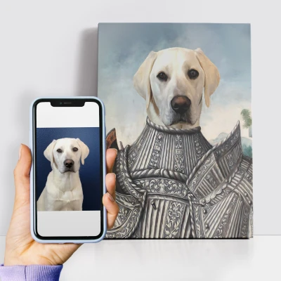 Personalizirana kraljevska slika – Plemeniti pes