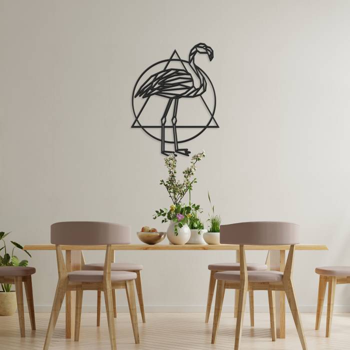 Okrasna slika Flamingo
