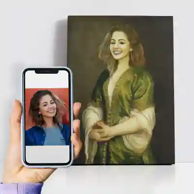 Personalizirana kraljevska slika – Svobodna gospa