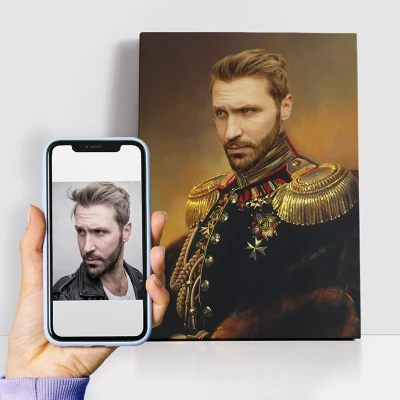 Personalizirana kraljevska slika – Admiral