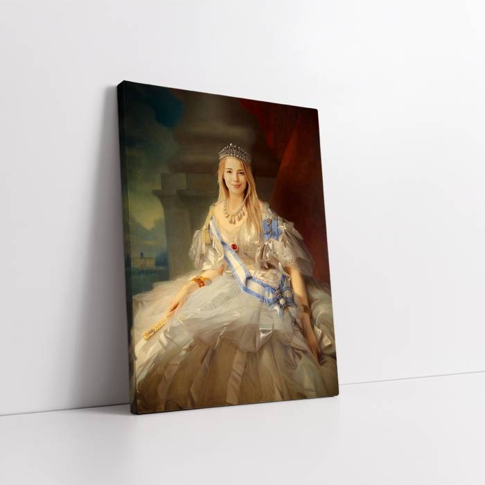 Personalizirana kraljevska slika – Lady