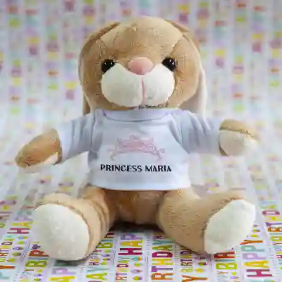 Zajček - Personalizirana plišasta igrača Princeske