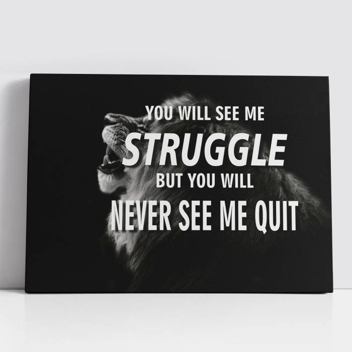 Personalizirano platno - Struggle