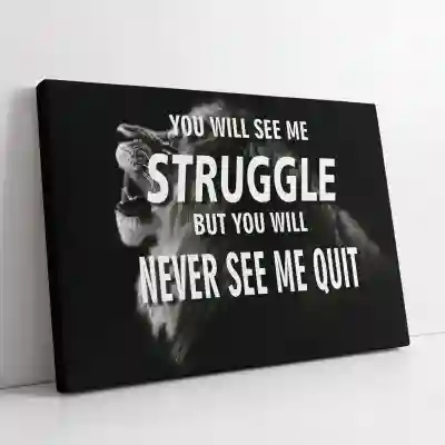 Personalizirano platno - Struggle