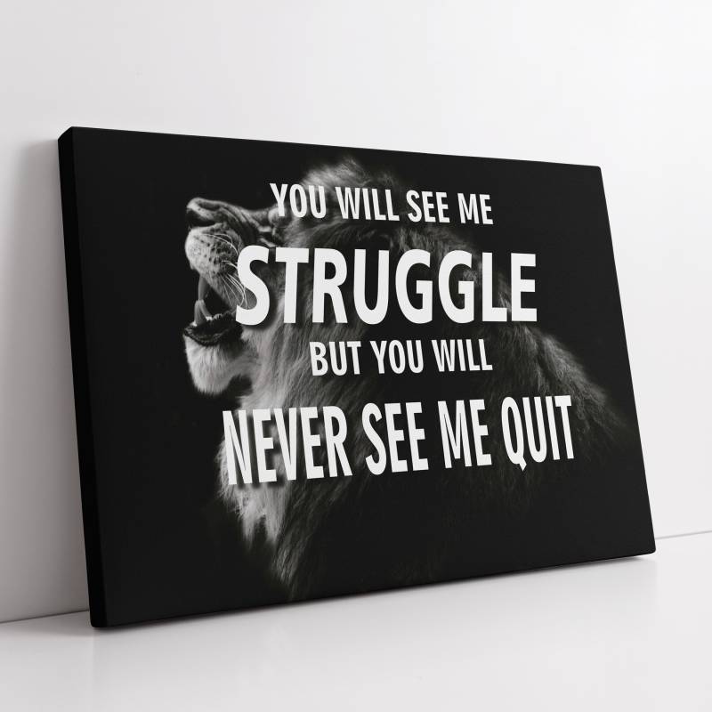 Personalizirano platno - Struggle