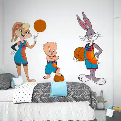 Stenska nalepka Looney Tunes