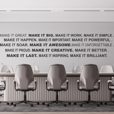 Stenska nalepka za pisarno – NAREDI TO