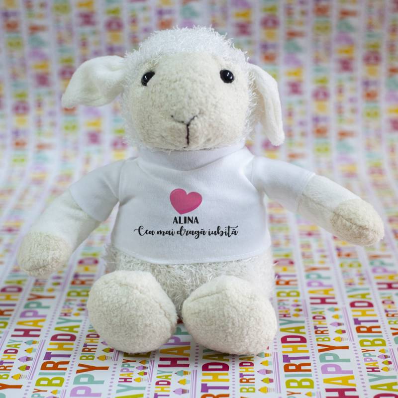 Ovčka - Personalizirana plišasta igrača