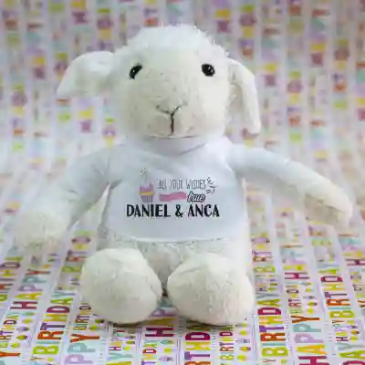 Ovčka - Personalizirana plišasta igrača Wish