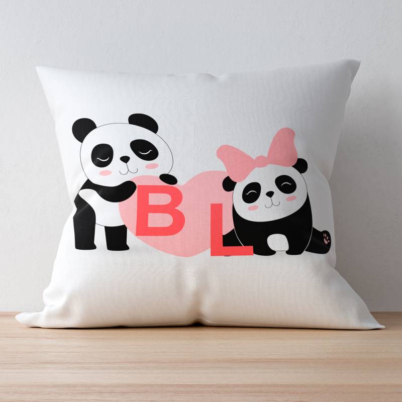 Personalizirane blazine z inicialkami