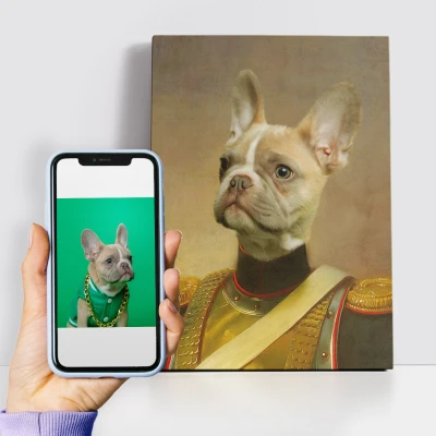 Personalizirana kraljevska slika – Vojvodski pes