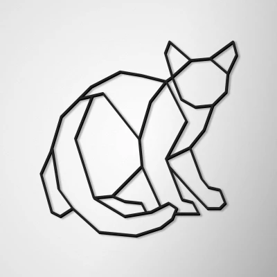 Okrasna slika Mačka