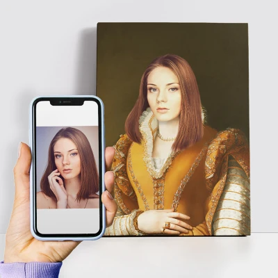 Personalizirana kraljevska slika – Kneginja