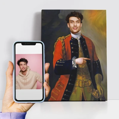 Personalizirana kraljevska slika – Poveljnik