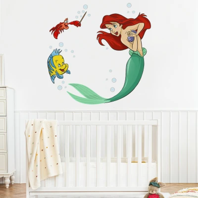 Stenske nalepke Mala sirena